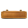 Retro crazy horse leather men briefcase