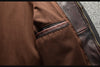 Men’s Heavyweight Genuine Leather Biker Jacket