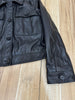 Genuine leather workwear jacket