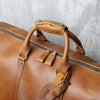 Large leather Men Duffle Bags