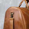 Large leather Men Duffle Bags