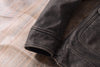 Washed Vintage Men’s Genuine Leather Jacket