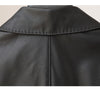 Leather jacket women black lambskin coat