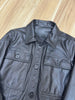 Genuine leather workwear jacket