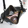 Women Soft Leather Dumpling Tote Crossbody Bag