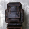 Men’s genuine leather backpack for work