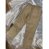 Genuine sheepskin cropped leather pants