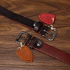 Women’s Leather Belt in Two-Tone Top-Grain Cowhide