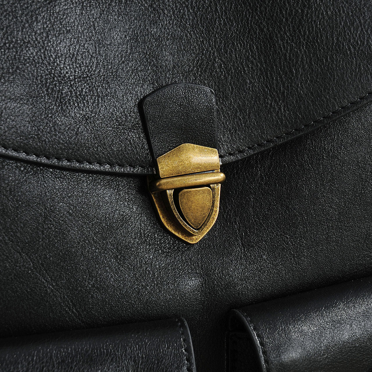 Women leather backpack laptop carry bag