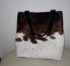 Cowhide tote bag is handmade using real and natural cow fur with a real and premium finish