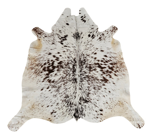 This cowhide rug is wonderful for any room of your house such as your dorm or bedroom, and it's a lovely idea for a birthday, Halloween, or Christmas gift. Place the rug on a soft, dark surface that your children or pets can enjoy while on it, these rugs are both hypoallergenic and bring forth the warmth.
