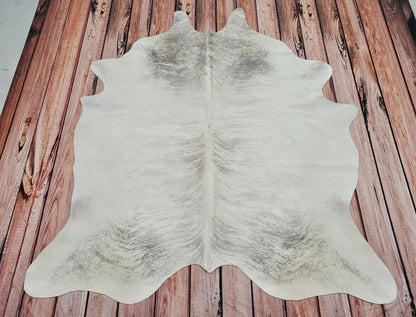 A real cowhide rug for living room 