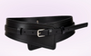 Black Leather Corset Belt