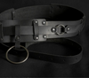 Black Leather Corset Belt