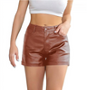 Genuine Handmade Leather Shorts