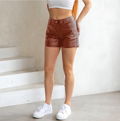 Genuine Handmade Leather Shorts