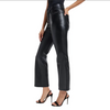 black leather pants women