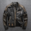 mens real leather waxed jacket