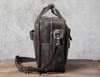 Men’s Vintage Top Grain Leather Office Messenger Bag