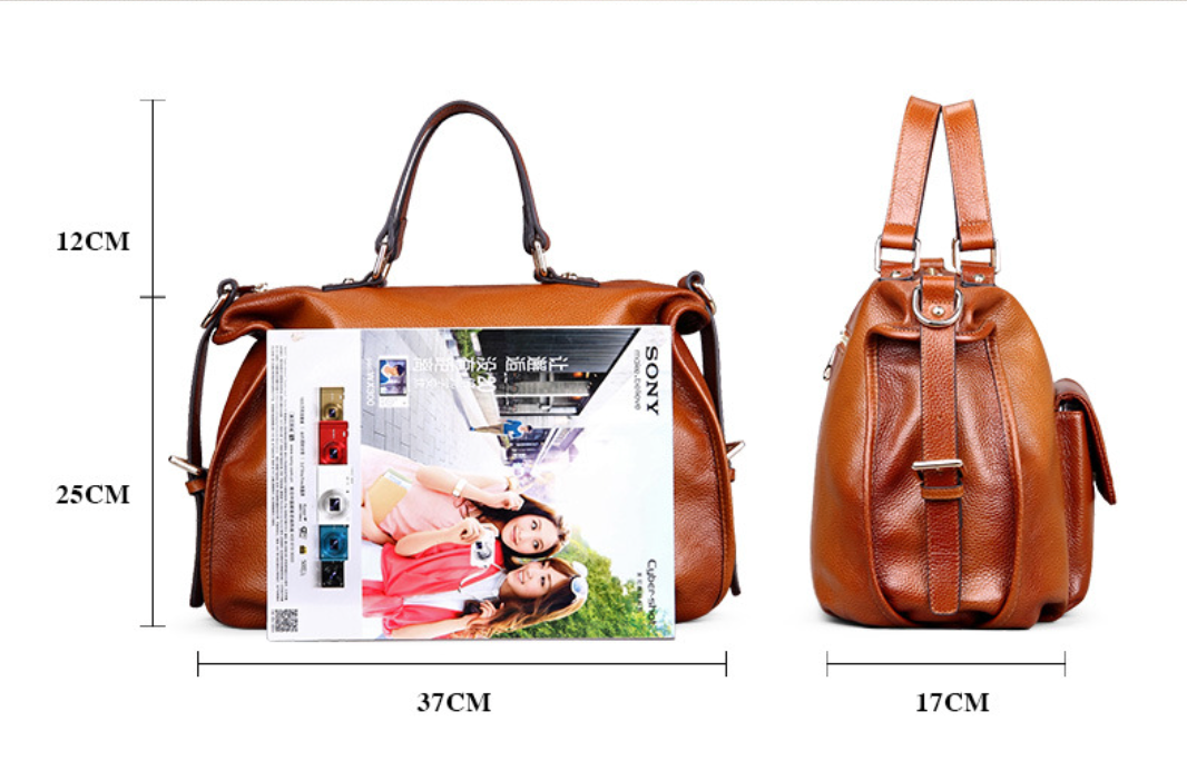 Women Genuine Leather Shoulder Bag for Office & Work