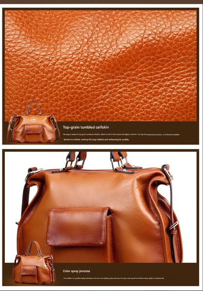 Women Genuine Leather Shoulder Bag for Office & Work