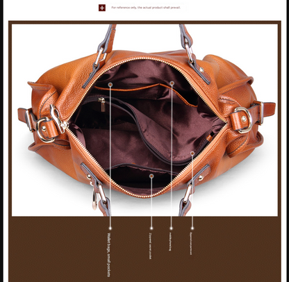 Women Genuine Leather Shoulder Bag for Office & Work