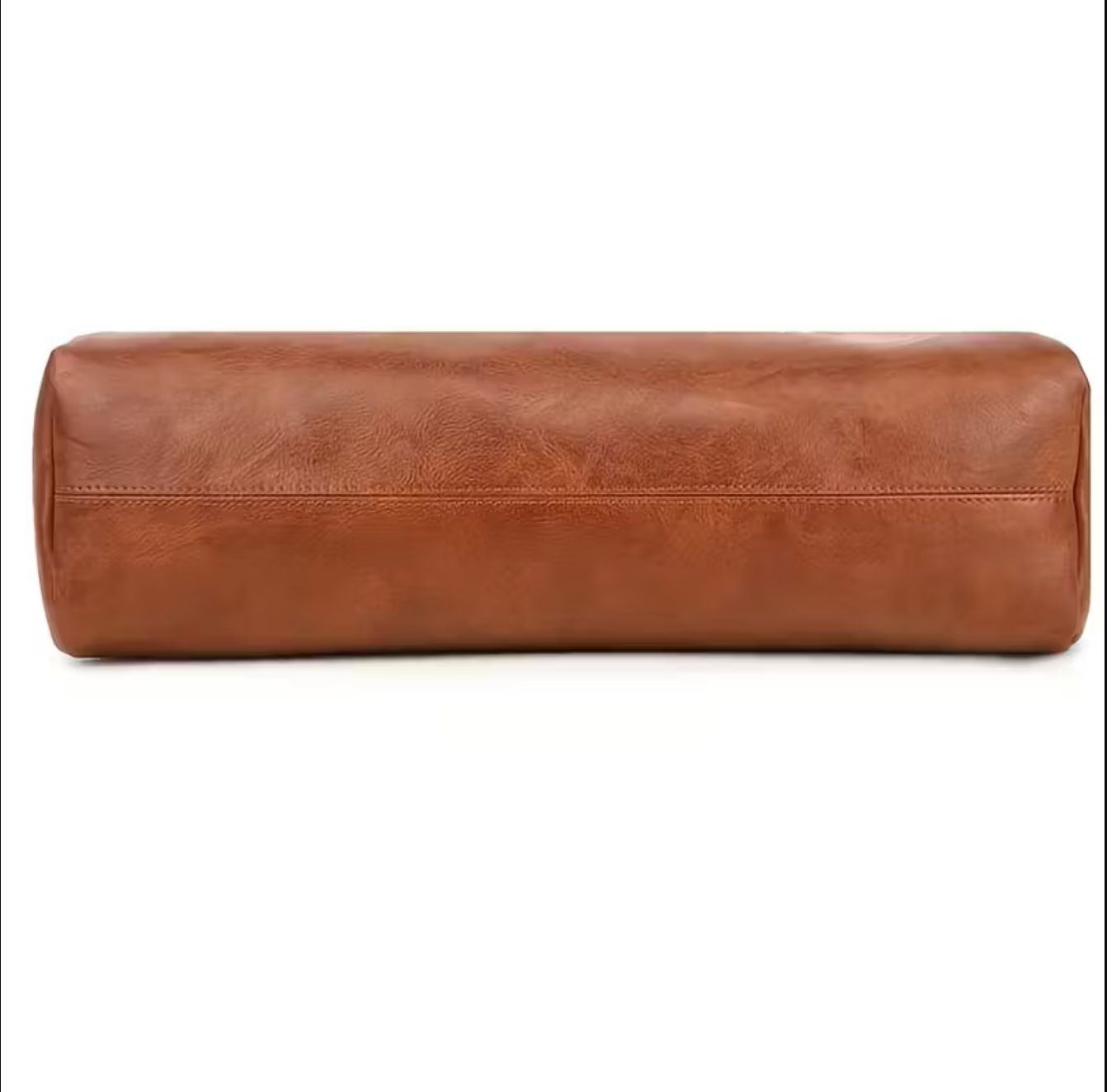 Women Large Leather Tote Bag With Front Pockets