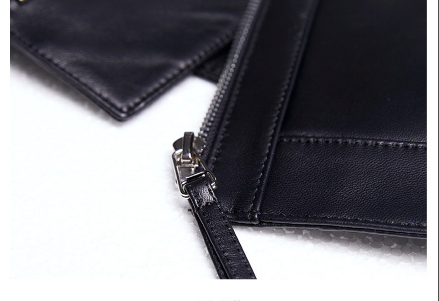 Women slim fit brown biker leather jacket