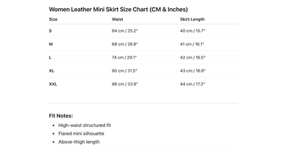 Black PU leather mini skirt high waist ruffle hem