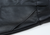 High Waist Faux Leather Midi Skirt A Line Women's