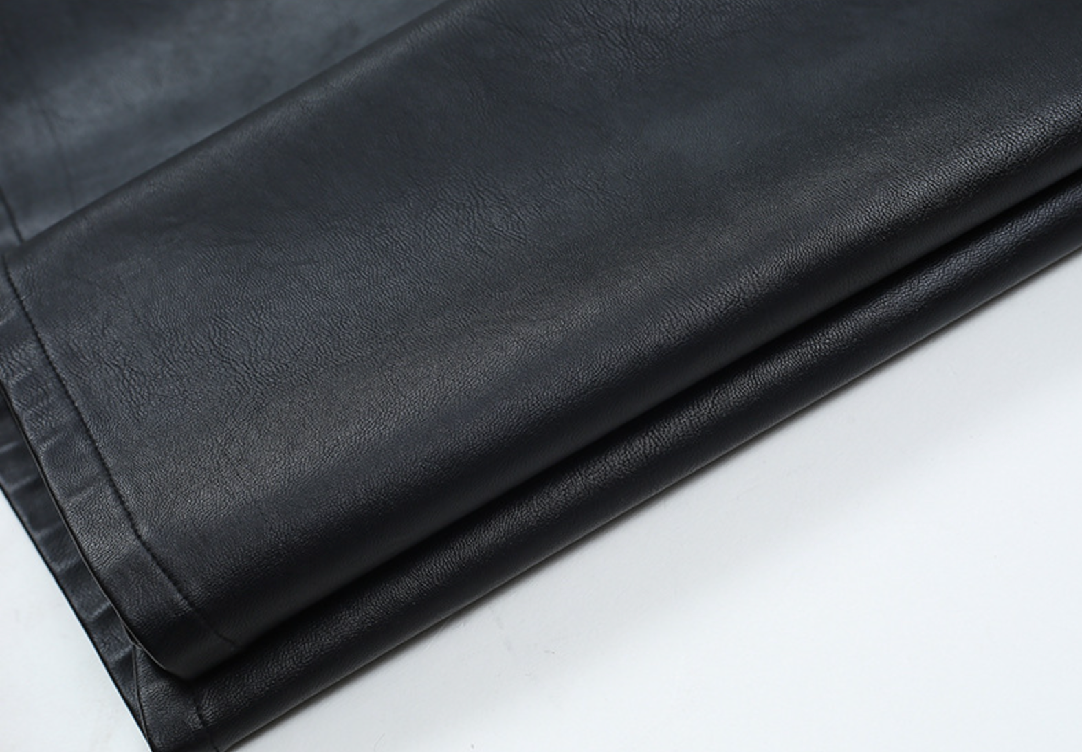 High Waist Faux Leather Midi Skirt A Line Women's