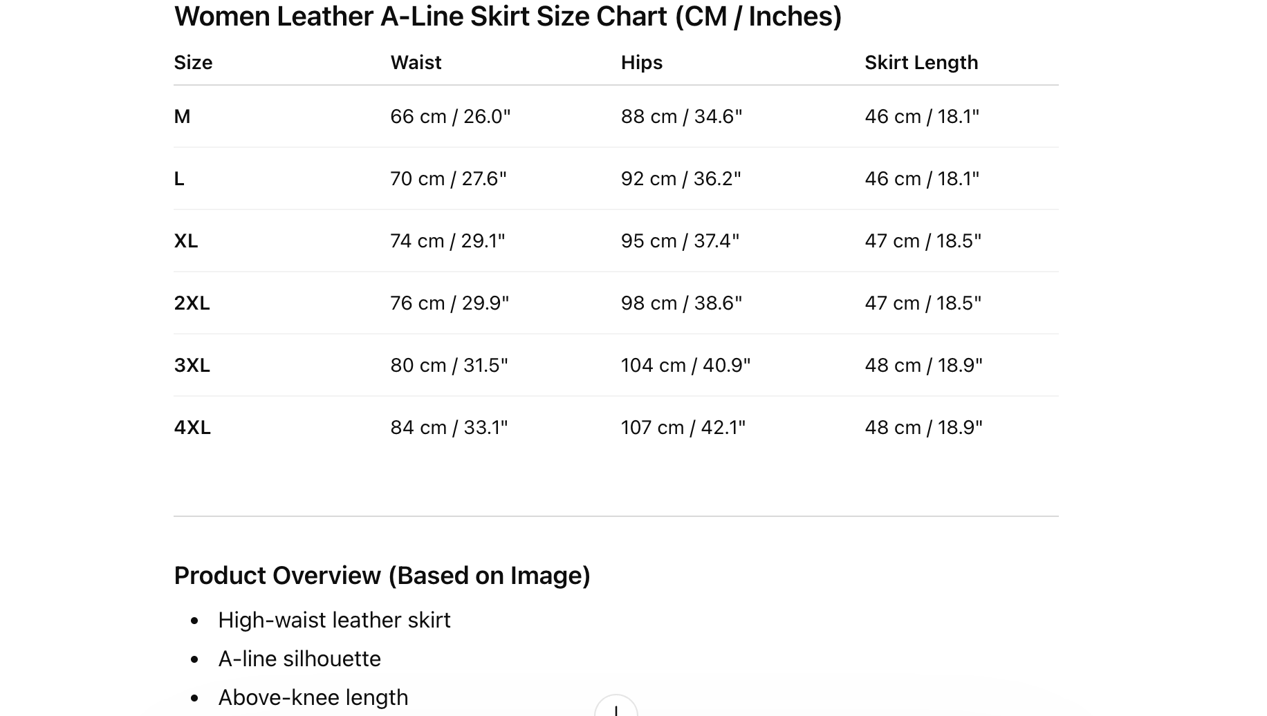 Black mini faux leather skirt high waist a line pocket design