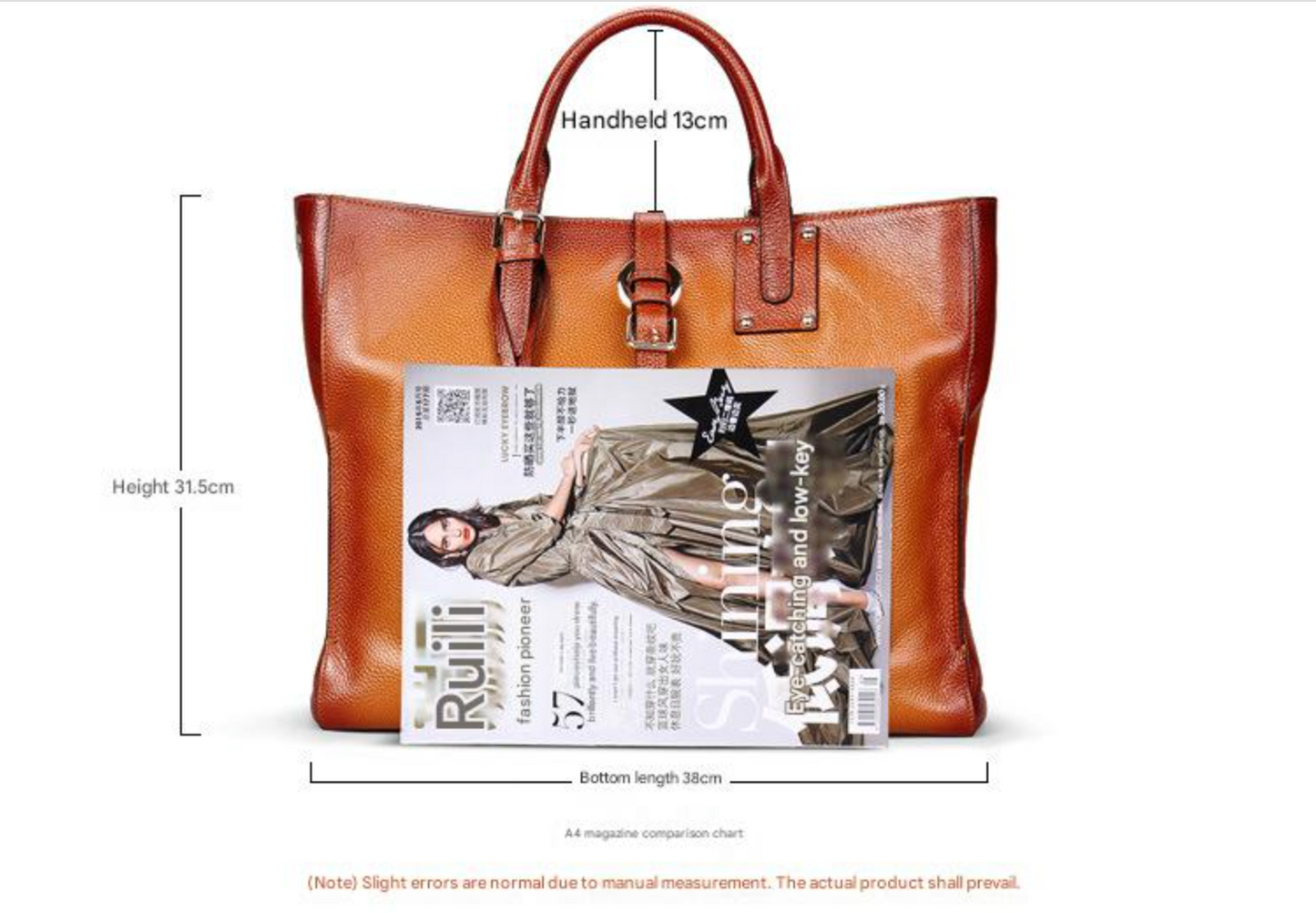 Women's Genuine Leather Shoulder Bag Tote