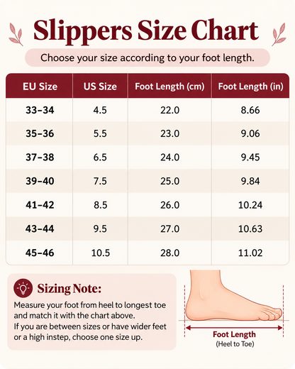 Closed Toe Slippers for Women in Genuine Cowhide Leather