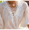 Summer Dresses For Women White Cotton Midi Dress