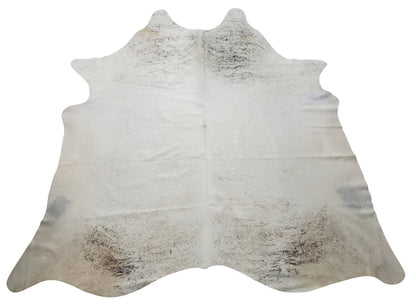 grey brindle cowhide rug