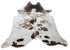 These large cowhide rugs are very easy to clean and maintain. You can vacuum these cowhides time to time, shake the rug outside in the open or if a pet happens to do any episode on it, spray rug cleaner and wipe with damp cloth. These cowhides do not slip on laminate floors and it is the best rug to have when you have pets.