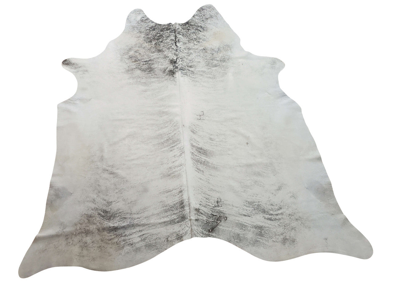 This ivory cowhide rug is a piece of art, it will add elegance and charm to any room in your home or even surprise your friends. 