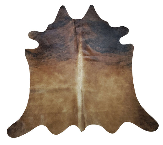 A mini cowhide rug can be an ideal around a small corner small or coffee table comes in a unique Hereford pattern with mostly brown and slight white. 