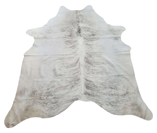 If you're planning to do some decorating, this light grey brindle cowhide rug will turn your space cozy, soft and pretty, in addition it is natural, real, and authentic.
