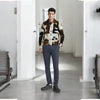 Cowhide Jackets Brown White Hair-On Western Coat