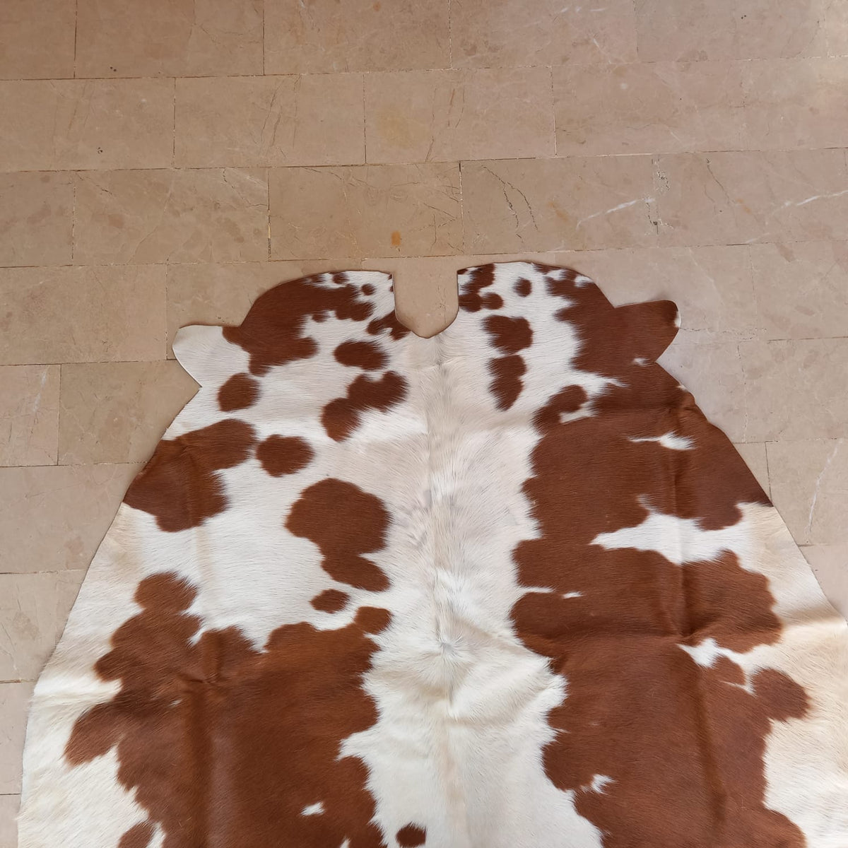 Cow Hide Rug Small Mini Cow hide Rug Brown White – Decor Hut