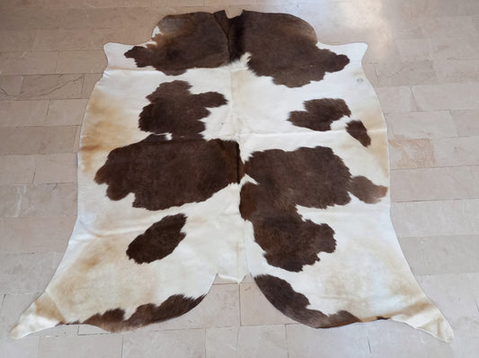 Small Rustic Brown Cowhide Rugs