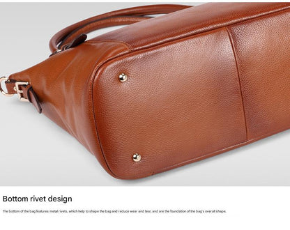 Women Leather Large Tote Bag Office