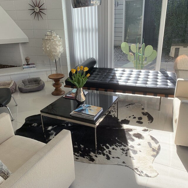 Transform your home with a stunning silver cowhide rug! Our designer-curated collection is perfect for home staging or stylish interior design. Shop now!