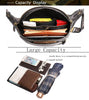 Men's Genuine Leather Crossbody Sling Bag