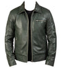 Men's Green Leather Jacket