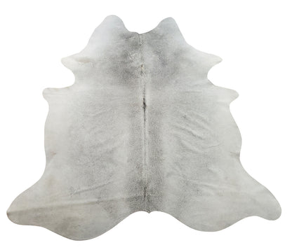 This grey cowhide rug is beautiful and stylish; what I had hoped for. Perfect for my daughters' rustic bedroom. Great size for the price! Stunning colors and look terrific in my home.
