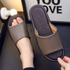 Leather Slippers for Women Cowhide Indoor Soft Sole Non Slip Slides