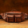 Retro Handmade Genuine Leather Crossbody Bag